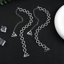 New Lingerie Metal Pearl Exposed Adjustable Bra Strap Chain, Detachable Underwear Accessory