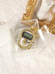 1pc Rosary Counter Set - High-End Packaged Counting Ring, Bracelet With Counter, Counter, Electronic Manual Button Counter, Compact Portable Ring Counter, Thumb Press Counter - Multicolor - View 12