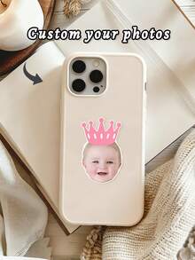 28 miếng dán mặt tùy chỉnh, miếng dán chân dung cá nhân hóa - Chất liệu vinyl cắt sẵn, có thể tháo rời, quà tặng đơn lẻ cho các bữa tiệc. - Nhiều màu - Xem 8