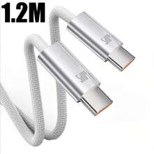 Cavo Di Ricarica USB C A MagSafe 3 [2 Metri] 140W PD | Cavo Tipo C Per MacBook Pro/Air | Ricarica Rapida Per Tablet IOS | Bianco
