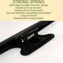 1pc Professional Music Score Clip, High-Grade Music Score Clip, File Folder, Piano Clip, Book File Folder - Heavy-Duty ABS Structure, Ergonomic Handle, Durable & Compact Page Turner, Suitable For Guitar, Drum, Erhu, Violin And Piano - Multicolor - View 5