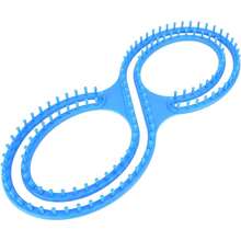 GLOGLOW Telar para Tejer, S Loom - Juego de Telar de Plástico de 8 Formas con Agujas de Ganchillo para Proyectos Grandes, Chal, Bufanda, Mantas, Suéter, TejidoTelares de Tejido - 1 - Ver 9