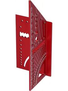 Regla de Carpintería Regla de Medida de Tamaño Cuadrado de Carpintería Mitre 3D 45 Herramienta de Medición de ángulo de 90 Grados Herramienta de Carpintería, Cuadrado - 1 - Ver 9