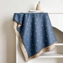 1pc Multicolor Patchwork Heart Pattern Jacquard Knit Scarf, Fashionable & Versatile Shawl Wrap, Thick & Warm For Daily Use - Multicolor - View 5