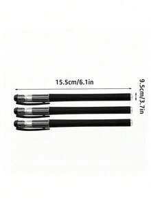 20pcs Black Felt Tip Pens, Fine Point Pens Black, Fast Dry, No Smear, Planner Markers - 黑色 - 查看 2