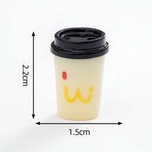 1/3/5pcs Valentine's Day Creative Realistic Fried Chicken, French Fries, Potato Patty Food Toys, Miniature Dollhouse DIY Decor Accessories, Car/Desktop Small Ornaments - Multicolor - View 9