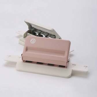 1-Piece Mushroom-Shaped Hole Punch, Metal Loose-Leaf Hole Punch, Suitable For Various Paper Sizes, For Planners, Notebooks, And Office Supplies.