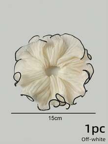 4/2/1pc French Style Lace Bowknot Hair Scrunchies For Daily Life, Vacation And Casual Occasions Elegant Accessories Hair Accessories, For Women, Fall, Travel, Hair Tools Women, Hair Stuff, Fall, Hair Accessories, Travel, Women, Hair Tools, Hair Stuff, Stuff, Beauty Accessories Hair Ties Ponytail Holder - Multicolor - View 11