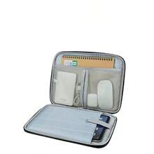 1pc Portable Watch Band Storage Box, Travel Organizer Bag For Storing Watch Bands, Jewelry, USB Cables, Chargers, Elastic Loops, Mesh Pockets - 13-inch - View 10