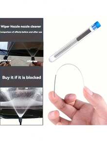 10-40pcs Cleaning Nozzle Tool Set - Windshield Wiper, 3D Printer Nozzle, Gas Stove Vent, Shower Head Needle Brush