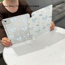 Ốp bảo vệ bằng pha lê acrylic với hiệu ứng tranh vẽ nhiều màu sắc, tương thích với iPad thế hệ thứ 10, iPad 10.2/Mini 6/Mini 7/9.7", Galaxy Tab A9 Plus, 3+Y, có thể gập lại chống cong vênh, các góc được gia cố bằng silicon, tự động bật/tắt màn hình, khe cắm bút cảm ứng tích hợp, chân đế gập đa góc - Bảo vệ hoàn hảo hàng ngày, món quà lý tưởng cho kỳ nghỉ. - Nhiều màu - Xem 2