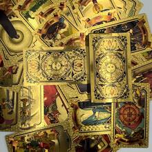 Bộ bài Tarot cổ điển - 80 lá bài Golden Sun kích thước 4.7in*2.8in (12cm*7cm) dành cho người mới bắt đầu - Bài Tarot đa chế độ, nguyên bản - Bài Tarot chống thấm nước và chống rách - Hướng dẫn bộ bài Tarot, ý nghĩa các lá bài Tarot cho người mới bắt đầu và chuyên gia - Bói toán, dự đoán tương lai, bài Oracle, bài Tarot Giáng sinh, Halloween, Lễ Tạ ơn, quà tặng, vận mệnh, tương lai, lời tiên tri (Kèm hướng dẫn sử dụng đầy màu sắc) - Nhiều màu - Xem 3