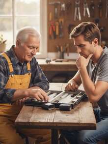 15-Inch Premium Backgammon Set - Includes Deluxe PU Leather Case, Felt-Lined Board, Classic 2-Player Game, Instruction Guide - Great Gift For Men & Women, Ideal For Birthday, Valentine's Day - Multicolor - View 3