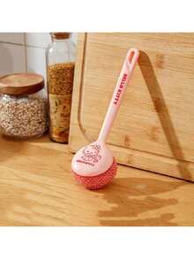 Sanrio 三丽鸥长柄炒锅刷，卡通洗碗刷，耐用塑料材质，无需用电，理想的厨房家具清洁工具，礼品装