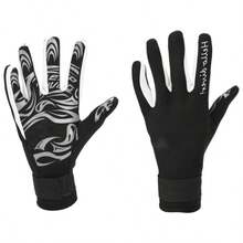 Guantes de Buceo, Guantes de Neopreno clidos de 2 mm para Mantener el Buceo, Guantes de Buceo para Nadar, Guantes Protectores de Buceo a Prueba de Deslizamiento para Adultos, S - Negro - CH + negro - Ver 2