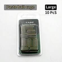 Carp Fishing Tool Paste Bait Cage For Hair Rig Groundbait Carp Coarse Method Feeder Fishing Tackle Equipment - Green - View 9