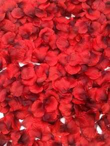 Multi-Color Romantic Artificial Petals, Deep Red, Light Purple, Champagne And Burgundy Silk Rose Petals, For Romantic Nights, Weddings, Proposals, Anniversaries - Multicolor - View 3