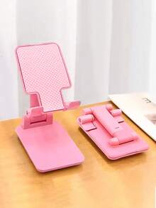 Este suporte de mesa dobrável para celular é perfeito para assistir TV, estudar e trabalhar. É portátil, está disponível em quatro cores e é uma ótima opção de presente de aniversário. - Multicolorido - Ver 11
