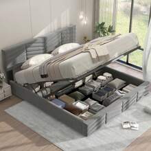 Bed Frames - Gray - View 5