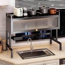HanTai Over The Sink Dish Drying Rack,3 Tier  Full Stainless Steel Large Storage Kitchen Dish Rack,For Kitchen Counter,Expandable Multifunctional Organizers - Black - View 5
