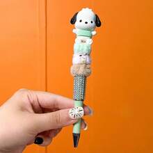 一支水晶闪亮旋转凝胶笔，适用于办公室签名、学生返校季以及学生练习书写。一款个性化的书写工具。送给挚友的礼物。返校季礼物。