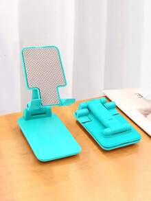 Este suporte de mesa dobrável para celular é perfeito para assistir TV, estudar e trabalhar. É portátil, está disponível em quatro cores e é uma ótima opção de presente de aniversário. - Multicolorido - Ver 12