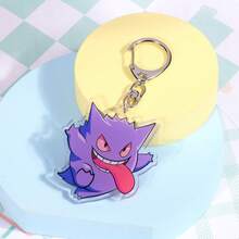 pocket monsters Pok é Mon Acrylic Keychain Anime Cartoon Keychain Backpack Accessories