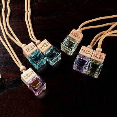 Ambientador de coche para colgar en el espejo retrovisor, elimina olores, fragancia duradera, fragancia para automóvil, accesorios de auto, eliminador de olores