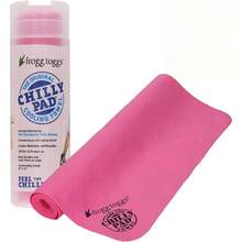 Chilly Pad, Instant Cooling Towel, Long Lasting, Reusable, Sports And Outdoors Neck Towel 33x13 - Hot Pink - View 1