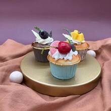 Set Of Cake Stands Metal Dessert Display Holder Round Tier Cupcake Stand Serving Tray Platter Cake Pedestal Stand For Party Weddings Birthday Showers Anniversary - 金色 - 查看 5