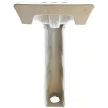 Small Bathroom Pedestal Sink White With Overflow Centerset Faucet Holes Grade A Vitreous China 33 Inch Tall X 16 Inch Wide X 14 Inch Projection Space Saving Ondine Design Renovator's Supply - Rộng 16 inch - Trắng - Xem 8