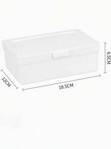 1 pezzo Scatola portaoggetti multicomparto per biancheria intima, organizer 3 in 1 ad alta capacità per reggiseni, calze e mutande (il motivo sulla scatola è un adesivo, non una stampa)