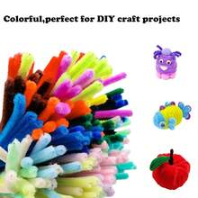 EstiloTendenciaJuego De Manualidades De 100 Piezas De Limpiapipas Rojo Vino, Tallos De Chenilla Gruesos Y Mullidos Limpiapipas Para Proyectos De Manualidades DIY Y DecoracionesCalidad PremiumVersióN Mejorada - Blanco - Ver 6