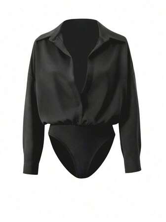 Women's Elegant Casual Business Blouse, Versatile, Slimming, Warm, High-Quality, Suitable For Commuting, Vacation, Victory Day, Cute, Vintage Style, Korean Fashion