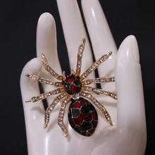 Spider Brooch - Multicolor - View 10