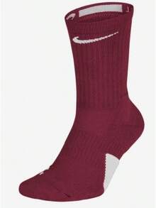 Calcetines de Baloncesto  New Elite Crew Cármenes/Blanco Medio - 1 - Ver 4