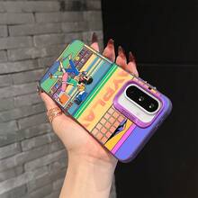 Funda de teléfono Summer Girl Dopamine para Samsung Galaxy A56, A26, A36, A55, A35, A06, A16, A24, A34, A54, A15, A05S, A25, A23, A33, A53, A73, A13 4G/5G - Cubierta trasera mate anti-caída - Colores mixtos - Ver 6