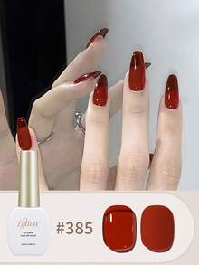 LYTTOA 10ML New Year Red Gel Nail Polish Sparkle Red Gel Polish Soak Off UV LED Gel Varnish 6 Color Kits Nail Art Manicure Gifts For Women - Multicolor - View 6