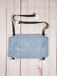 New Cat Hammock Window Suction Cup Hanging Cat Bed Double-Deck Wall-Mounted Cat Climbing Frame Toy Cat Hammock - one-size - View 10