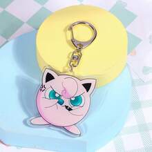 pocket monsters Pok é Mon Acrylic Keychain Anime Cartoon Keychain Backpack Accessories