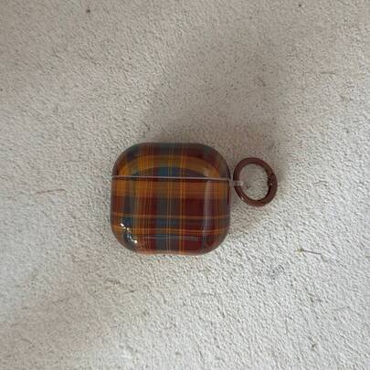 Plaid Bear Wrist Strap Compatible With Airpods Pro 3, 4 Wireless Bluetooth, Compatible With Apple 1/2, Soft Case For New Pro 2, Anti-Drop Protective Cover