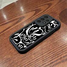 Funda para móvil con diseño exclusivo, compatible con los modelos  S25, S24, S23, S22, S21 y la serie A, así como con los  17, 16, 15, 14, 13, 12, 11 y Pro Max. Modelos de la serie MOTO. Perfecta como regalo de Navidad para mujeres. - Negro - Ver 5