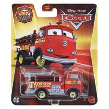 Disney Cars Radiator Springs Race & Rescue Character Scale 1:55 Die-Cast Car Vehicle, Red - Đỏ - Xem 5