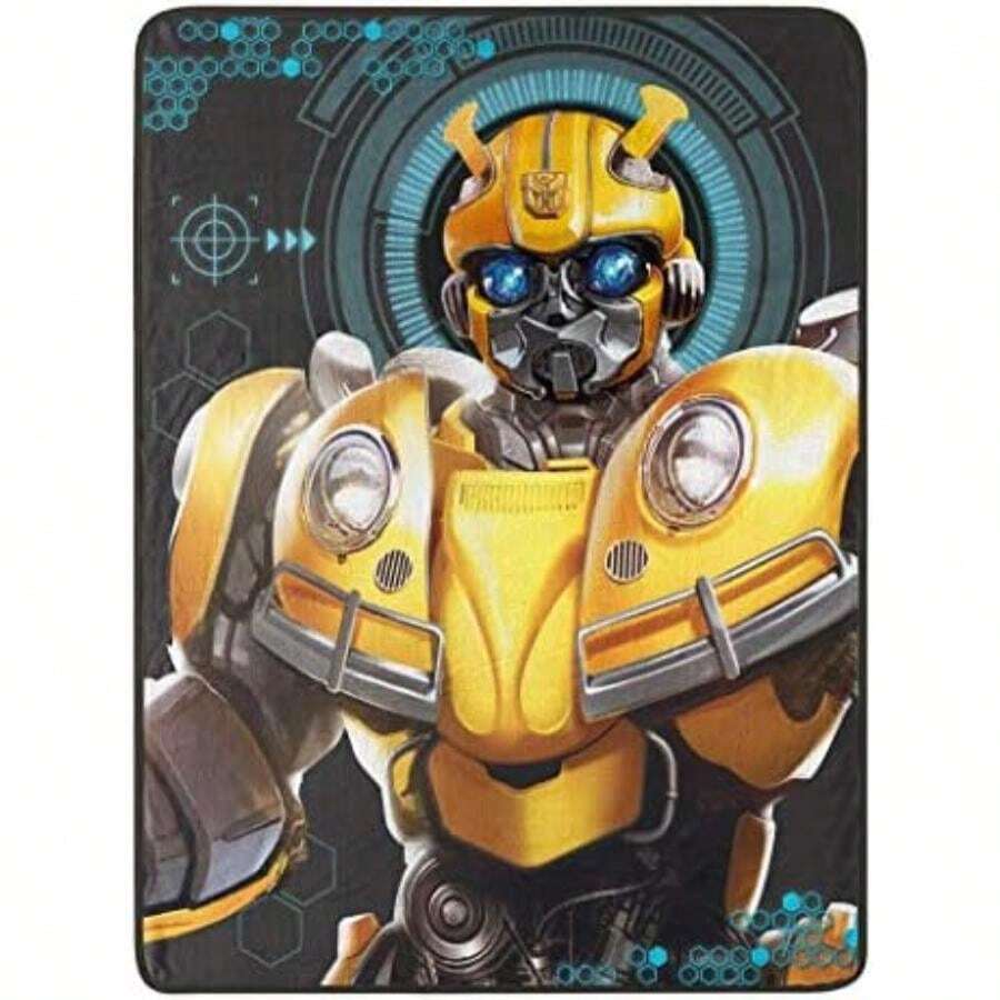 Northwest Micro Raschel - Manta Ultra Suave, 46 x 60 Pulgadas, Be(Estar alerta) - Multicolor - Ver 1