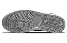Air Jordan 1 High OG 'Rebellionaire' Black White Particle-Grey Sneakers Men 555088-036 - 彩色 - 查看 6