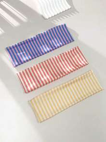 1/3 chiếc Băng đô thể thao bằng vải thun co giãn in họa tiết sọc thanh lịch dành cho nữ, thích hợp cho sử dụng hàng ngày, tập thể dục, chạy bộ, yoga, băng đô thấm mồ hôi, phụ kiện tóc thời trang, băng đô phong cách Bohemian mùa thu, phụ kiện tóc mùa đông cho nữ, phụ kiện cần thiết cho kỳ nghỉ hè, phong cách Boho. - Nhiều màu - Xem 8