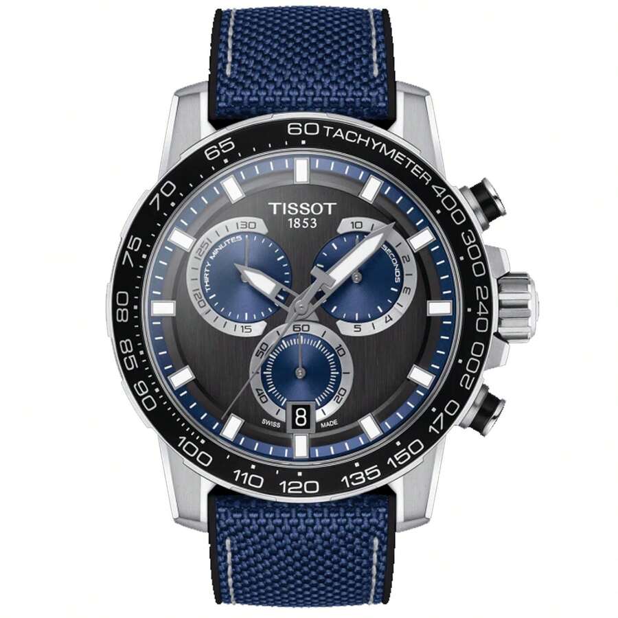 Tissot Men's Supersport Black Dial Watch - T1256171705103 - màu đen - Xem 1