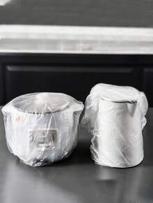 10/50/100pcs Universal Plastic Transparent Dust Cover, Suitable For Home Appliances Such As Microwave Oven, Electric Fan, Rice Cooker, Baking Tray, Microwave Oven