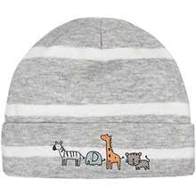 Gerber Juegos de gorro y manoplas de 8 piezas y 9 piezas Manoplas para Bebé-Niñas(8pc Grey Jungle 0-3 Meses) - Multicolor - Ver 6
