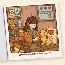 Cute And Mischievous: Unabridged Adult Coloring Book 2 - Immerse Yourself In The Bold, Playful Artistic World Of Fluffy Little Companions In Various Fun Scenarios, Suitable For Stationery, School Supplies, Great Gift For Girls, Valentine's Day, New Year - Cute & Naughty - 查看 10